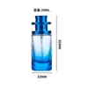 Botella de Perfume de Tornillo Cilíndrico 20ml 30ml Al por Mayor en Stock Celebridad de Internet Simple Colorido Degradado Cosméticos