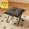 Reposapiés de Oficina Cojín de Sofá Taburete Plegable con Patas Taburete para Siesta Reposapiés para Dormir Reposapiés Debajo del Escritorio Reposapiés