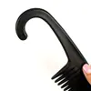 Peine de Dientes Anchos de Colores para Cabello Largo, Peine Curvo de Gancho de Dientes Anchos, Peine Separador, Peine Doméstico de Plástico PP, Peine de Dientes Anchos Antiestático