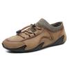 2024 Sapatos Gorro Masculino Transfronteiriços Sapatos Casuais de Couro Masculinos Solado Macio Polvo Sapatos de Dirigir para Exterior Masculino Xadrez
