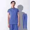 Roupas Populares para Lavar à Mão no Comércio Exterior, Estilo Europeu e Americano Respirável e Elástico, Uniformes de Trabalho Transfronteiriços para Terapeutas Médicos e de Beleza da Amazon