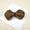 Accesorios para Joyería Ropa Infantil Zapatos y Sombreros Decoración DIY Lazo Retorcido Doble de Terciopelo Accesorios para el Cabello Venta al por Mayor