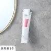 Suporte de Armazenamento para Pasta de Dente Sem Furar Parede, Clipe para Pasta de Dente e Limpador Facial, Armazenamento na Parede do Banheiro e Vaso Sanitário