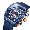 Amazon popular diseño de placa grande reloj popular para hombre aolona/ONOLA reloj de cuarzo multifuncional resistente al agua para hombre