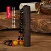 Encendedor de Fuego Tradicional Antiguo Encendedor de Cigarrillos Recargable por USB Retro Antiguo Sándalo Regalo para Novio