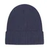 Fábrica de Origen Hilo Cardado Personalizado Gorro Tejido Otoño e Invierno Forro Polar Cálido Gorro de Lana Viento Cruzado Popular Cortavientos Capucha