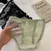 Calcinhas Femininas Estilo Francês Pure Desire, Entrepernas de Algodão Puro, Antibacteriano 10A, Renda Sexy, Calcinhas de Cintura Baixa