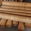 Teto Suspense Suspenso de Tecelagem de Bambu Decoração de Esteira de Bambu Reforma Hotel Pousada Fazenda Tela Divisória de Grade Esteira Retrô