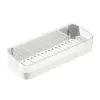 Estante de Almacenamiento sin Taladro para Baño, Lavabo, Inodoro, Montado en Pared, sin Rastro, Estante de Almacenamiento de Alta Capacidad de Carga
