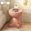 Alternativa Criativa de Mesa de Cabeceira Infantil, Mesa Lateral para Sofá de Casa, Suporte de Armazenamento Cartoon, Mesa de Centro Pequena para Quarto de Apartamento