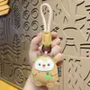 Chaveiro Gato da Sorte Enfeite Papai Noel Pingente da Fortuna Presente de Ano Novo Festival da Primavera Pequeno Presente Chaveiro de Carro