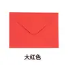 Venta Caliente Transfronteriza Estilo Europeo Sobres de Colores Estilo Occidental Color Sólido Lisos Pequeños Sobres Tarjeta de Invitación Tarjeta de Felicitación Sobres En Stock Venta al por Mayor