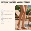 Crema de Base Zephoco para Contorno de Piernas es Impermeable, Resistente al Sudor, de Larga Duración, Ligera y Refrescante Crema de Base