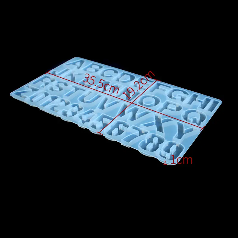 字母数字组合滴胶模具4