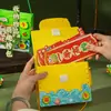 Bolsa cruzada de tela no tejida para el Festival del Bote del Dragón juguete educativo materiales de manualidades DIY para niños actividad para padres e hijos de jardín de infantes regalo