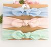 Nova tri-piece europeu e americano best-seller headband headband infantil liso impresso arco orelhas de coelho cocar