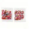 Rodajas de Arcilla Suave Navideña, Accesorios de Relleno Hechos a Mano para Slime, Caramelos, Copos de Nieve, Bastones de Caramelo, Hombrecitos de Jengibre, Materiales Mixtos Creativos