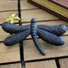 Maçaneta de Porta de Armário Guarda-Roupa Vintage Ferro Fundido Armário Cor Preto Ferro Americano Maçaneta de Janela Gaveta Arte em Ferro Nórdica Pequena Maçaneta