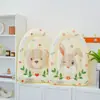 Anel de Natação de Urso de PVC Novo em Estoque para Crianças, Boia de Braço de Coelho, Calça Inflável com Assento e Toldo