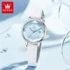 Reloj Oris de una sola pieza para mujer, envío directo, reloj de cuarzo con correa de lujo ligero, regalo de San Valentín, reloj de mujer a la moda
