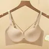 Ropa interior sin costuras para mujeres con poco busto, realzadora y engrosadora para una apariencia más grande, sin varillas, soporte lateral del busto, anti-caída, sujetador sexy