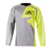 Maillot de ciclismo KLIM de verano para montaña todoterreno para hombre, manga larga, talla grande, de secado rápido, camiseta de carreras con protección solar