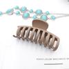 Pinza para el cabello popular transfronteriza esmerilada de quilla pequeña, pinza para el cabello de joyería de alta gama para mujeres en la parte posterior de la cabeza, clip de tiburón al por mayor