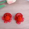 Cuerda para el Cabello de Flor de Gasa Colorida y Fresca para Niña Lazo para el Cabello de Niña Pequeña Cuerda para la Cabeza de Flor de Dulce Princesa Accesorios para el Cabello de Flor de Rosa