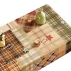 Toalha de mesa de jantar vintage estilo americano, à prova d'água e resistente a óleo, sem lavagem, novo modelo 2026, luxo leve com toque de alta qualidade, adequada para mesa de centro de sala de estar