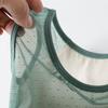 Chaleco de algodón con encaje de verano, ropa de práctica de baile para niños, ropa de examen corporal para danza popular china, ballet, para mujeres