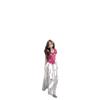 Conjunto de Ropa Coreana de Verano 2026 para Mujer: Conjunto de Dos Piezas: Top de Punto Rosa Frambuesa y Falda Ceñida de Cintura Alta