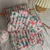 Fio degradê de dopamina feito à mão DIY para tricotar um cachecol de bala arco-íris, um presente perfeito para sua melhor amiga