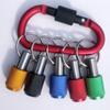 Conector de Manga de Mosquetão Colorido Transfronteiriço Cuidadosamente Selecionado Haste de Extensão Dourada de Três Fendas Bit de 1/4" Chave de Troca Rápida