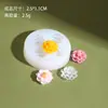 Molde de Silicona Hecho a Mano DIY Pegamento de Cristal Flor Estéreo Rosa Camelia Loto Hoja de Loto Yeso Fondant