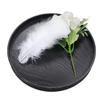 Venta al por mayor de fábrica DIY hecho a mano color pluma lana plana atrapasueños accesorios manualidades materiales de joyería decorativa