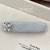 Corea del Sur Lujo Ligero Dulce Lentejuela Lazo Delgado Clip BB Brillante de Alta Calidad Versátil Estilo Celebridad de Internet Flequillo Accesorios para el Cabello para Mujeres