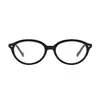 Gafas Antiluz Azul de Gama Alta para Personas Mayores, Gafas de Lectura Retro Nerd para Damas con Montura Pequeña, Gafas de Lectura Redondas para Rostro Pequeño