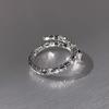 Anillo de serpiente pequeño y fresco con microincrustaciones de circonita para mujer, anillo de dedo con apertura en forma de serpiente, diseño de personalidad de nicho, anillo individual, anillo de moda