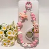 Cadena para Teléfono Móvil Original Bubble Mart Serie Helado Colgante Acrílico Dopamina para Teléfono Móvil