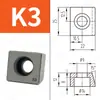 Bloque de Carril de Guía Lineal Bloque de Fijación de Carril para Máquina-Herramienta Placa de Presión Pórtico k3y4y5t1t2t3 Tipo Bloque de Cuña