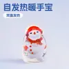 Bolsa Aquecedora de Mãos do Papai Noel, Série de Natal de Inverno, Pode Ser Usada Repetidamente Sem Energia para Aquecer o Bebê