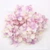 Cabeças de Flores de Hortênsia para Simulação Materiais DIY Arranjo de Flores Artesanal Flores Artificiais Realistas para Casamento Sensação de Alto Padrão