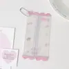 Nueva Bolsa de Almacenamiento de Encaje Macaron Estampado de Dibujos Animados Japoneses Cadena de Perlas Bolsa Colgante Muñeca Portátil Bolsa Impermeable a Prueba de Polvo