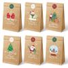 Fornecimento transfronteiriço Novo Presente de Natal Saco Dos Desenhos Animados Papai Noel Bolsa Maçã Doces Embalagem Saco de Papel