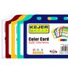 Fabricantes de fuentes Juego de tarjetas duras de color Keji al por mayor Juego de tarjetas extraíbles para permisos de trabajo transparentes y dobles brillantes para empleados al por mayor