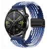 Adequado para Pulseira de Relógio Huawei Gt7/6Pro, Fivela Magnética de Metal para Samsung Watch7/6, Pulseira de Relógio de Nylon com Malha Tecida