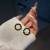 Pendientes de Camelia Retro de Alta Calidad para Mujer Plata de Ley 2024 Nuevo Moda de Nicho Pendientes de Lujo Ligero de Alta Calidad