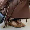 2026 Novos Sapatos Mary Jane Franceses Estilo Retrô Inspirados em Chanel com Salto Baixo e Uma Única Tira, Elegantes e Versáteis para o Dia a Dia e para a Noite