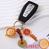 Colgante Adorno Moneda de los Cinco Emperadores Calabaza de Cinabrio Llavero Regalo Flor de Fantasma de Montaña Moneda Giratoria Giratoria Colgante Llavero