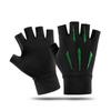 Luvas de Proteção Solar para Homens, Esportes ao Ar Livre, Dirigir, Antiderrapantes, Leves, Sombreamento para Pesca, Meio Dedo, Dois Dedos Lure Luvas de Seda Gelo